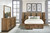 Terrace - 5 Piece Queen Panel Bedroom Set - Ash Brown