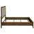 Maderia - Upholstered Queen Panel Bed - Walnut