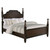 Andover - Four Poster Queen Bed - Dark Oak