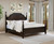 Andover - Four Poster Eastern King Bed - Dark Oak