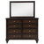 Andover - 8-Drawer Dresser And Mirror - Dark Oak
