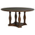 Landon - 7 Piece Round Dining Table Set - Rich Brown