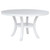 Judd - 5 Piece Round Wood Dining Table Set - Pearl White