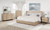 Kailani - 5 Piece Eastern King Bedroom Set - Beige Oak