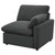 Collins - Modular Power Loveseat - Dark Gray