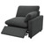 Collins - Modular Power Loveseat - Dark Gray