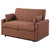 Portland - Boucle Upholstered Sleeper Sofa Bed - Copper