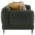 Jade - 2 Piece Chenille Upholstered Sofa Set - Green