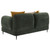 Jade - 2 Piece Chenille Upholstered Sofa Set - Green