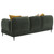 Jade - Chenille Upholstered Modern Track Arm Sofa - Green