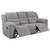 Gilson - 3 Piece Chenille Upholstered Sofa Set - Gray