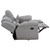 Gilson - 3 Piece Chenille Upholstered Sofa Set - Gray