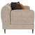 Jade - Chenille Upholstered Sculpted Track Arm Loveseat - Latte