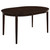 Gabriel - 5 Piece Extension Leaf Dining Table Set - Dark Brown
