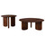 Dale - 2 Piece Solid Wood Coffee And End Table Set - Brown