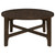 Cota - 2 Piece Solid Wood Coffee And End Table Set - Dark Brown