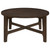 Cota - 3 Piece Solid Wood Coffee And End Table Set - Dark Brown