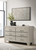 Trenton - 6-Drawer Bedroom Dresser - Rustic Cream