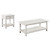 Payne - 2 Piece Coffee And 1-Drawer End Table Set - White