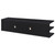 Cartmill - 2-Tier TV Stand Media Console - Black