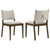 Ottowa - Upholstered Dining Side Chair (Set of 2) - Brown