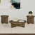 Kinkaid - 3 Piece Solid Wood Coffee And End Table Set - Brown