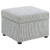 Winter - Upholstered Hydraulic Lift Top Storage Ottoman - Gray