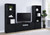 Winfield - 60" 2-Door TV Stand Media Console - Black