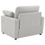 Collins - Upholstered Power Recliner Chair - Gray