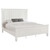 Sandy Beach - California King Panel Bed - Cream White