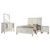 Sandy Beach - 4 Piece California King Bedroom Set - White
