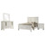 Sandy Beach - 4 Piece Eastern King Bedroom Set - White