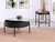 Ozella - 2 Piece Round Coffee And End Table Set - Sandy Black