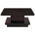 Reston - 3 Piece Square Coffee And End Table Set - Cappuccino