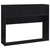 Westpark - Queen Bookcase Headboard - Black