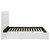 Felicity - Upholstered Queen Platform Bed - White