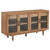 Middleton - 4-Door Sideboard Server With Dual Drawers - Natural