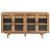 Middleton - 4-Door Sideboard Server With Dual Drawers - Natural