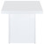 Devar - 3 Piece Square Coffee End Table Set - White High Gloss