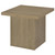 Devar - 3 Piece Square Cocktail Coffee End Table Set - Latte