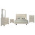 Trenton - 5 Piece Eastern King Bedroom Set - Rustic Cream