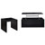 Knapp - 2 Piece Lift Top Coffee Table Set - Black
