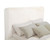 Rebecca - Faux Fur Upholstered Queen Bed - Cream