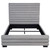 Patricia - Boucle Upholstered California King Bed - Gray