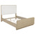 Ladera - Eastern King Panel Bed - Light Elm