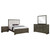 Gran Park - 4 Piece Queen Bedroom Set - Dark Cocoa