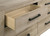 Oakglen - 6-Drawer Bedroom Dresser - Weathered Oak