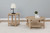 Fowler - 2 Piece Round Coffee And End Table Set - Natural