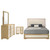 Hyland - 4 Piece Queen Bedroom Set - Natural
