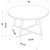 Hugo - 2 Piece Faux Marble Coffee And End Table Set - White